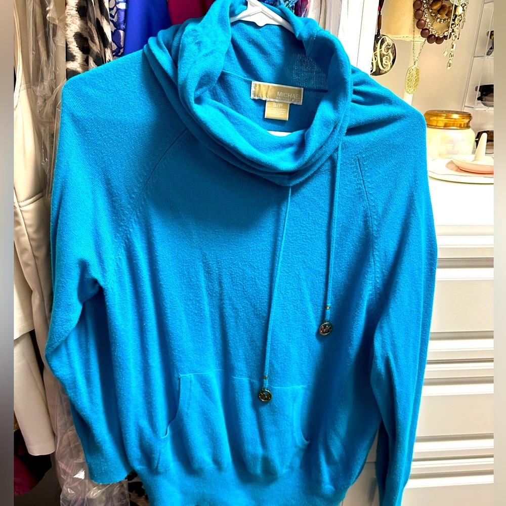 Michael Kors Oversized Funnel Neck Sweater